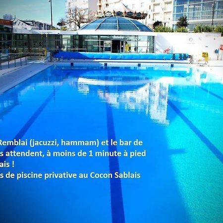 Tiny Studio Terrasse, Hypercentre La Plage A 2 Pas ! 莱萨布勒-多洛讷 外观 照片