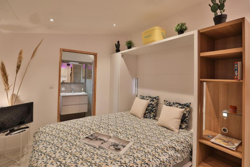 Tiny Studio Terrasse, Hypercentre La Plage A 2 Pas ! 莱萨布勒-多洛讷 外观 照片